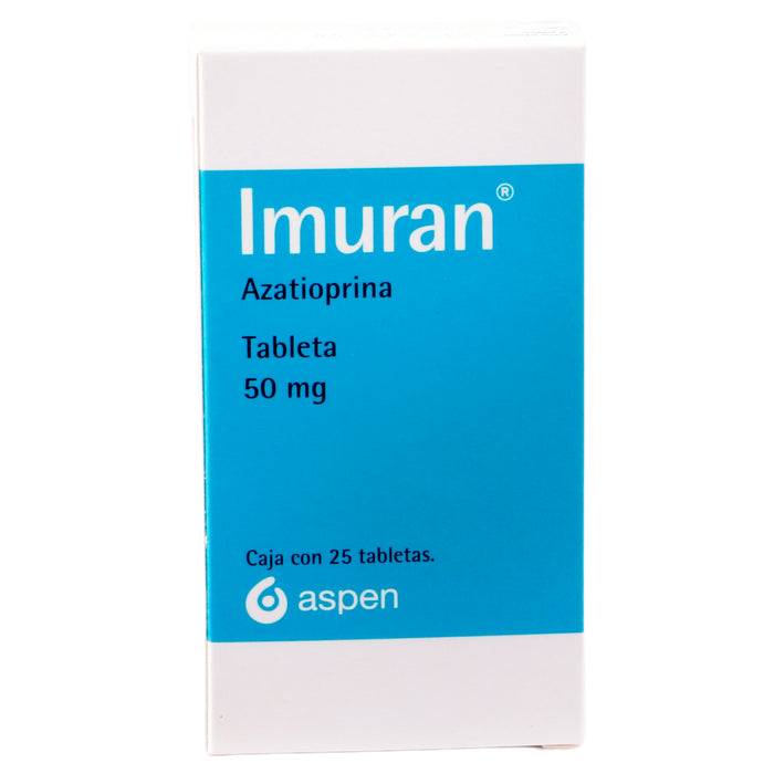 Imuran 50Mg Con 25 Tabletas (Azatioprina) 7 - 7502253072979