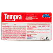 Tempra 500Mg Con 10 Tabletas (Paracetamol) - WeCare Pharma