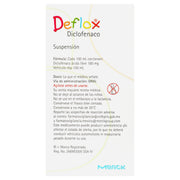 Deflox Suspensión 180Mg/100Ml 120Ml (Diclofenaco) - WeCare Pharma