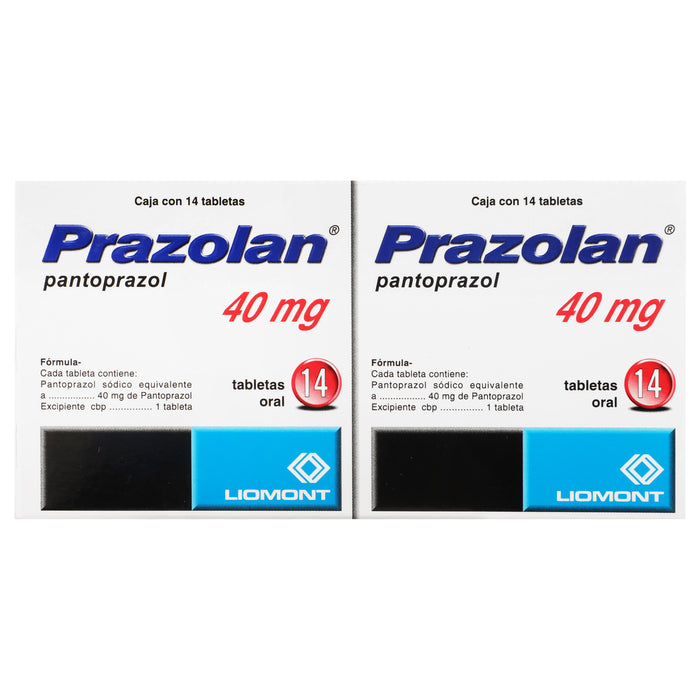 Prazolan 40Mg Con 28 Tabletas (Pantoprazol) 7 - 7501299303474