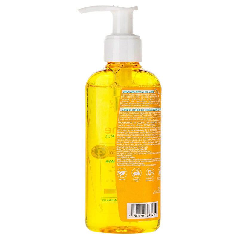 Darrow Actine Oil Control Gel Limpiador 140G - WeCare Pharma