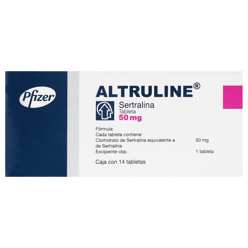 Altruline 50Mg Con 14 Tabletas (Sertralina) - WeCare Pharma