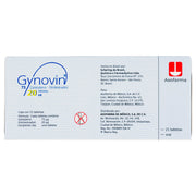 Gynovin (Gestodeno/Etinilestradiol) Tabletas 75Mcg/20Mcg Con 21 - WeCare Pharma