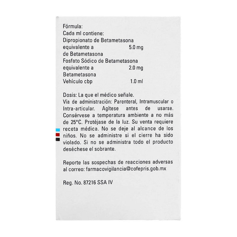 Diprospan Jeringa 5Mg/2Mg 5Ml Con 1 (Betametasona) - WeCare Pharma