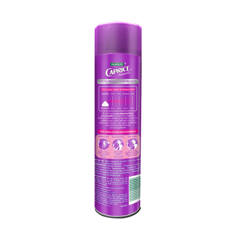 Fijador Caprice Naturals Kiwi Lavanda Spray 316Ml - WeCare Pharma