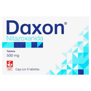 Daxon 500Mg Con 6 Tabletas (Nitazoxanida) - WeCare Pharma