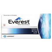 Everest 10Mg Con 30 Tabletas (Montelukast) - WeCare Pharma