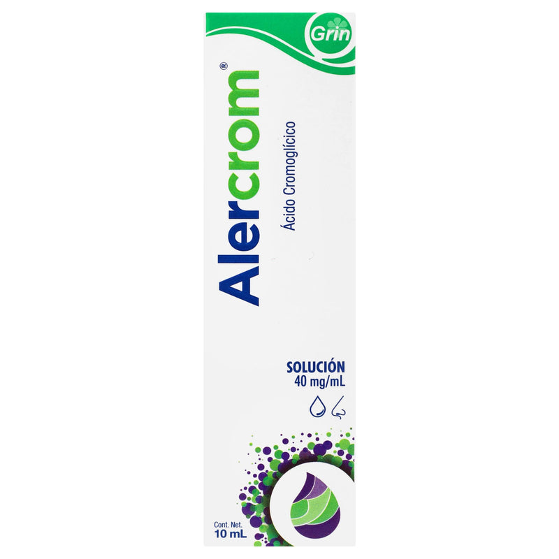 Alercrom Solución Nasal 40Mg 10Ml (Cromoglicato De Sodio) - WeCare Pharma