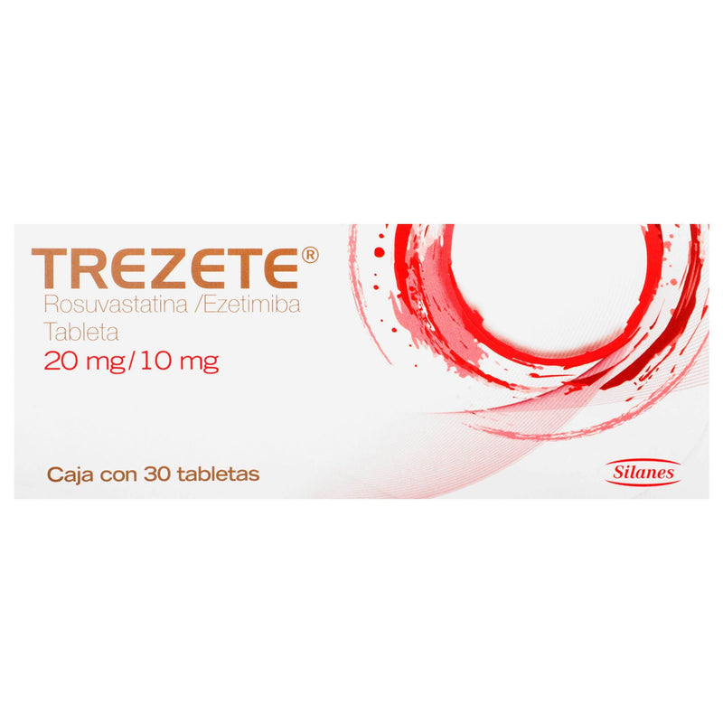 Trezete 20Mg/10Mg Con 30 Tabletas (Rosuvastatina/Ezetimiba) - WeCare Pharma