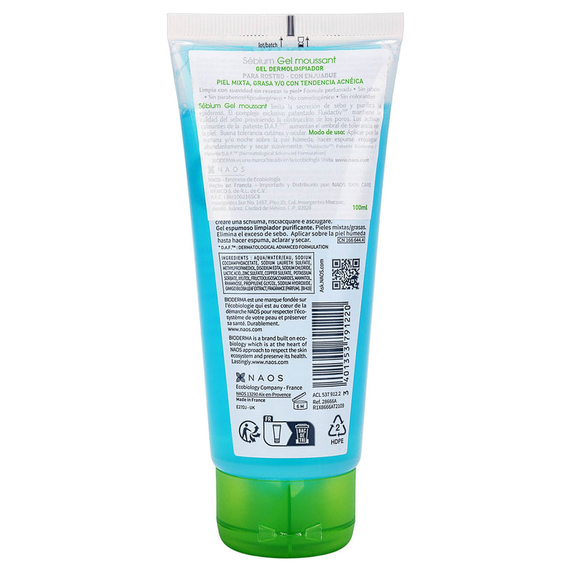 Bioderma Sebium Gel Moussant 100Ml - WeCare Pharma