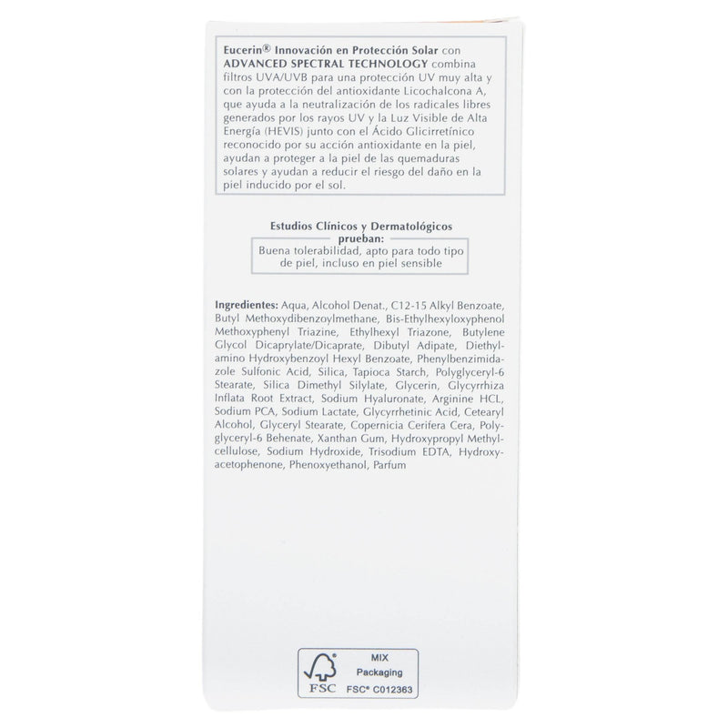 Eucerin Protector Solar Hydro Fluido Fps50 50Ml - WeCare Pharma