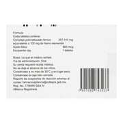 Ferranina Fol Grageas 100Mg/800Mcg Con 30 (Hierro/Acido Folico) - WeCare Pharma
