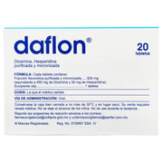 Daflon 450Mg/50Mg Con 20 Tabletas (Diosmina/Hespiridina) - WeCare Pharma