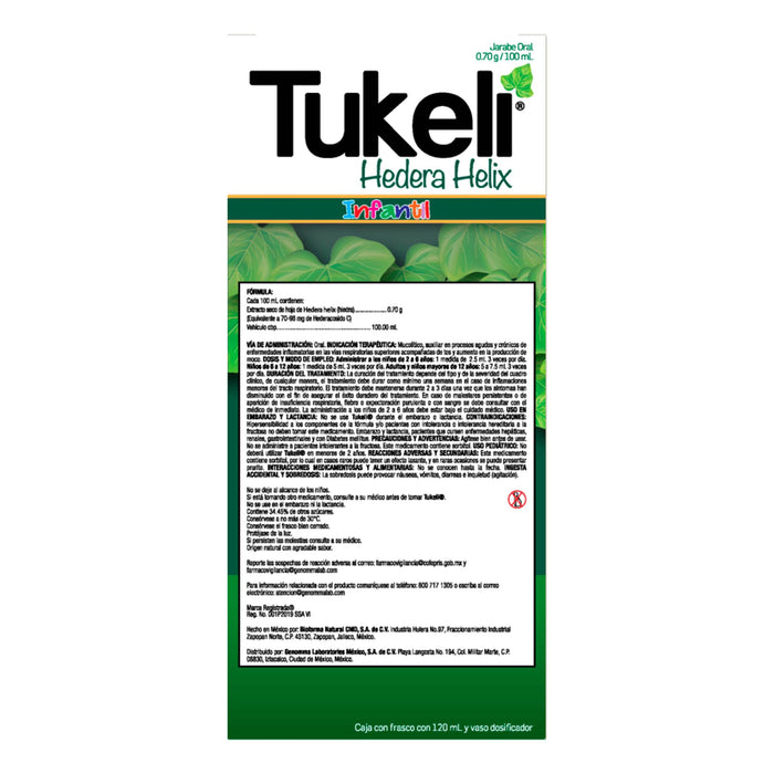 Tukeli Infantil Jarabe 120Ml - WeCare Pharma