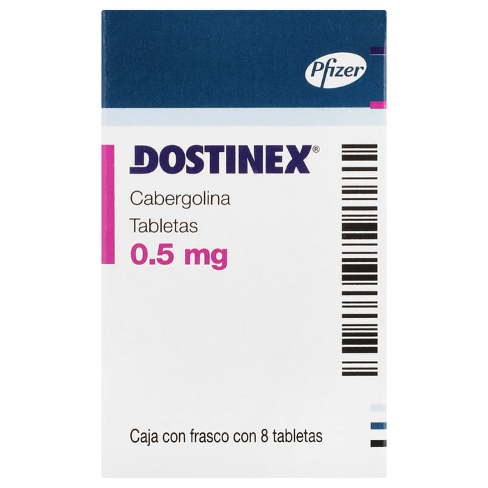 Dostinex 0.5Mg Con 8 Tabletas (Cabergolina) 7 - 7501287612762