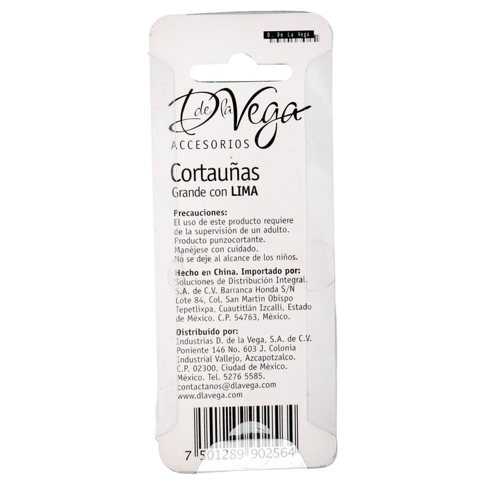 Corta Uñas De La Vega Grande Con 1 - WeCare Pharma
