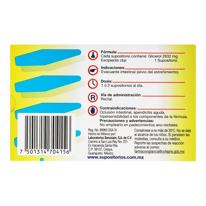 Senosiain Adulto Sup 2623Mg Con 10 (Gricerol) 6 - 7501314704156