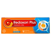 Redoxon Plus 1G/10G Con 10 Tabletas (Vitamina Con Zinc) - WeCare Pharma