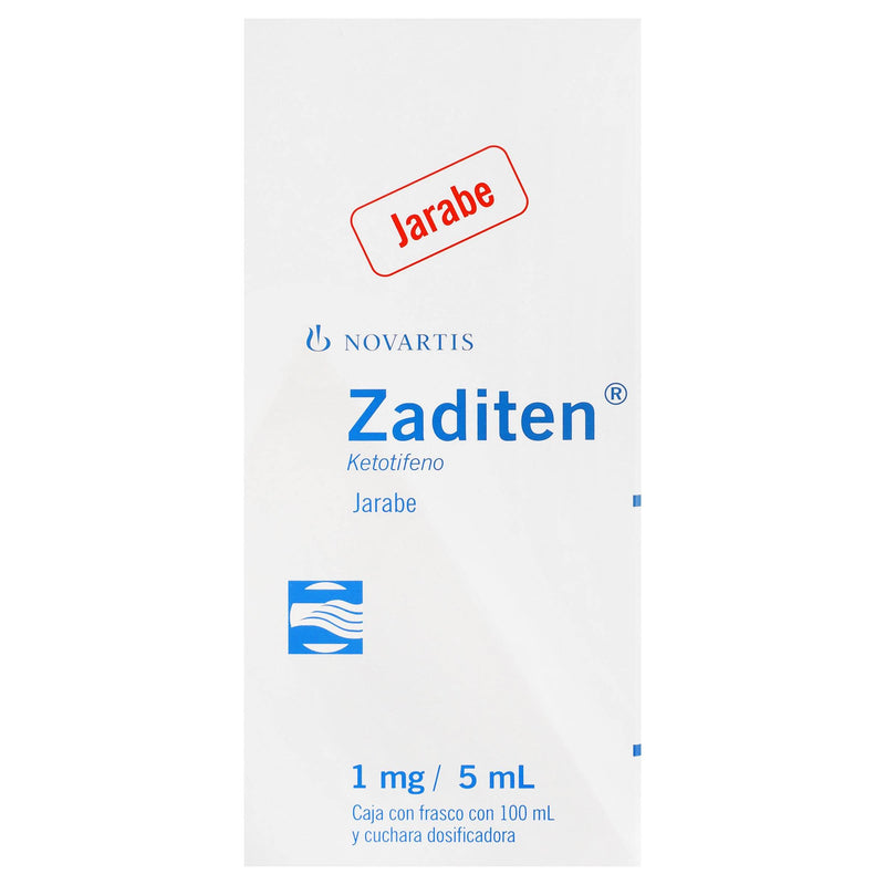 Zaditen Jarabe 1Mg/5Mg 100Ml (Ketotifeno) - WeCare Pharma