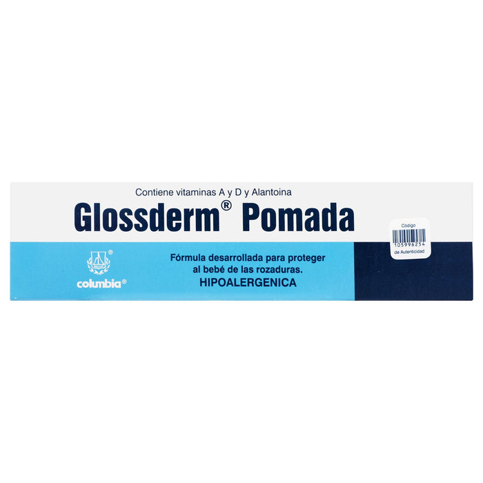 Glossderm Pomada 95G (Vitaminas A Y D/Alantoina) - WeCare Pharma