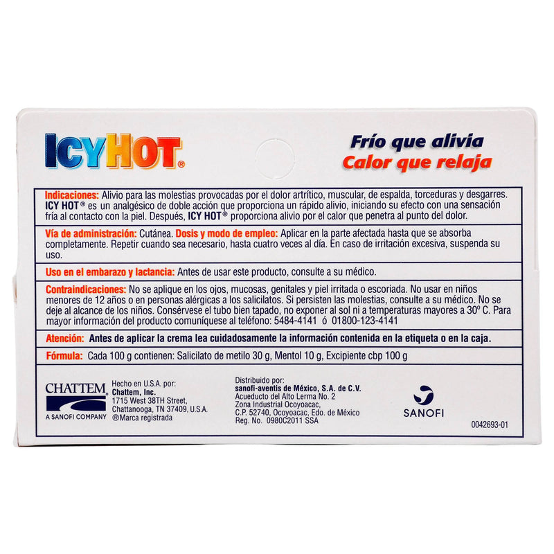 Icyhot Crema 35.4G (Salicilato De Metilo/Mentol) - WeCare Pharma