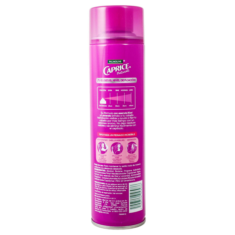Fijador Caprice Naturals Kiwi Lavanda Spray 316Ml - WeCare Pharma