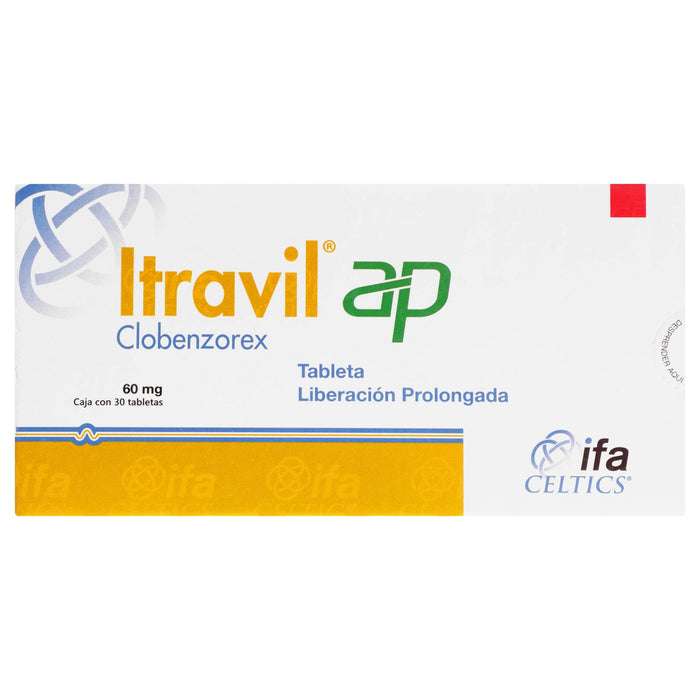 Itravil Ap (Clobenzorex) Tabletas 60Mg Con 30 - WeCare Pharma