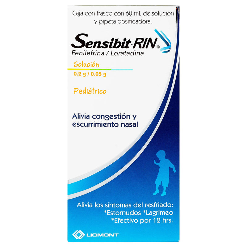 Sensibit-Rin Solución Con 60Ml (Fenilefrina/Loratadina) - WeCare Pharma