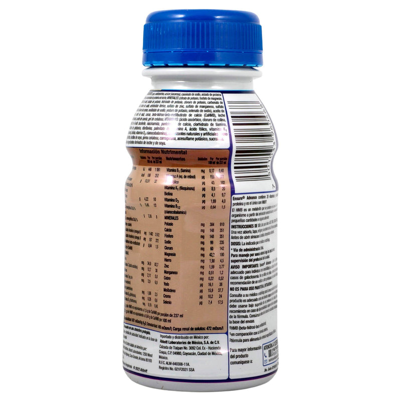 Ensure Advance-Active Frasco 237Ml Chocolate (Suplemento Alimenticio) - WeCare Pharma
