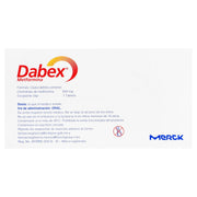 Dabex 850Mg Con 30 Tabletas (Metformina) - WeCare Pharma