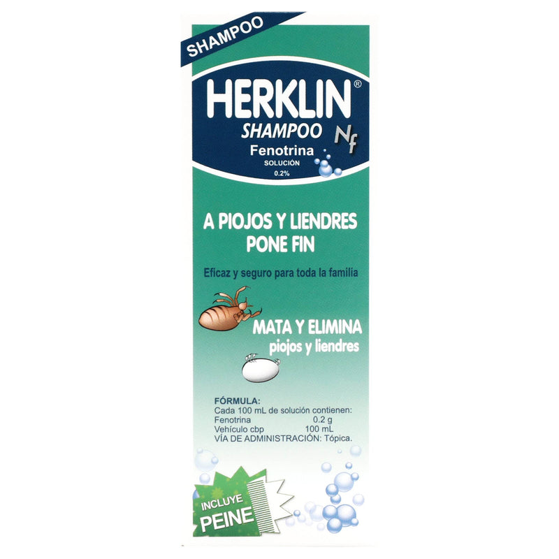 Herklin Shampoo Pediculicida 120Ml - WeCare Pharma