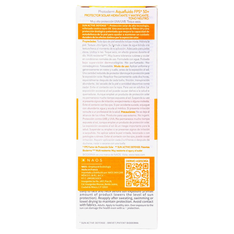 Bioderma Photoderm Aquafluido Tono Neutro Fps50 40Ml - WeCare Pharma