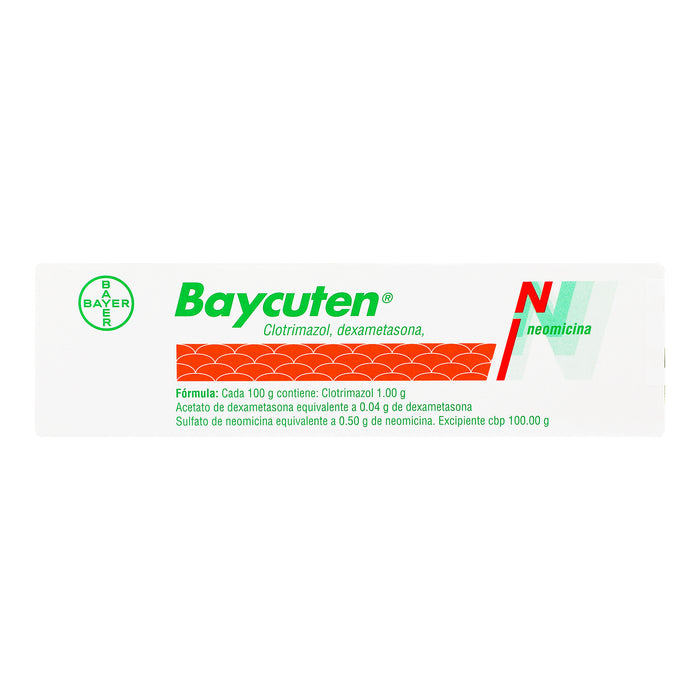 Baycuten Crema 1G/0.04G/100G 35G (Clotrimazol/Dexametasona) 5 - 7501318646360