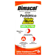Dimacol Ped Solución 2G/100Mg/200Mg/100Ml 60Ml (Guaifesina/Fenilefrina/Dextrometorfano) - WeCare Pharma