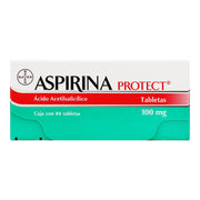 Aspirina Protect 100Mg Con 84 Tabletas (Acido Acetilsalicilico) - WeCare Pharma