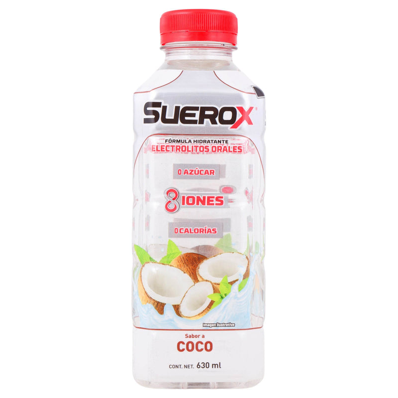 Suerox 8Iones Frasco 630Ml Coco (Electrolitos Orales) - WeCare Pharma