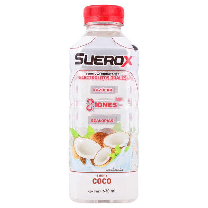 Suerox 8Iones Frasco 630Ml Coco (Electrolitos Orales) 7 - 650240035395