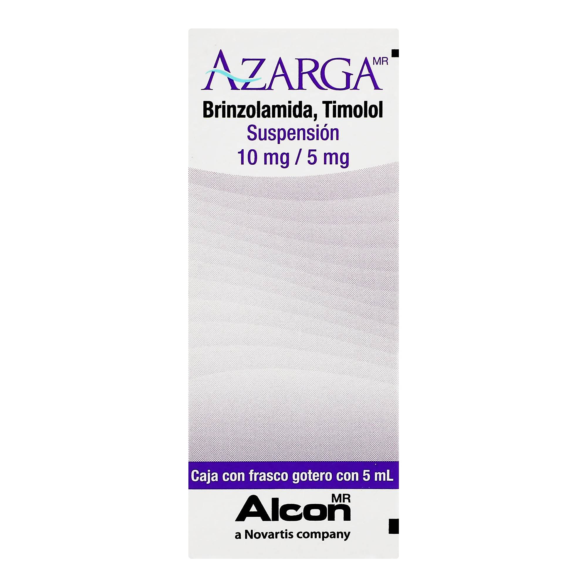 Azarga Gotas 10Mg/5Mg 5Ml (Brinzolamida/Timolol) — WeCare Pharma