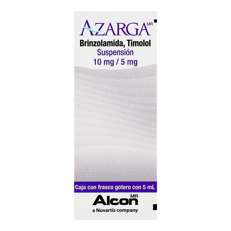 Azarga Gotas 10Mg/5Mg 5Ml (Brinzolamida/Timolol) - WeCare Pharma