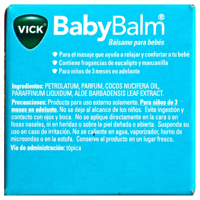 Baby Balm Vick Tarro 50G - WeCare Pharma