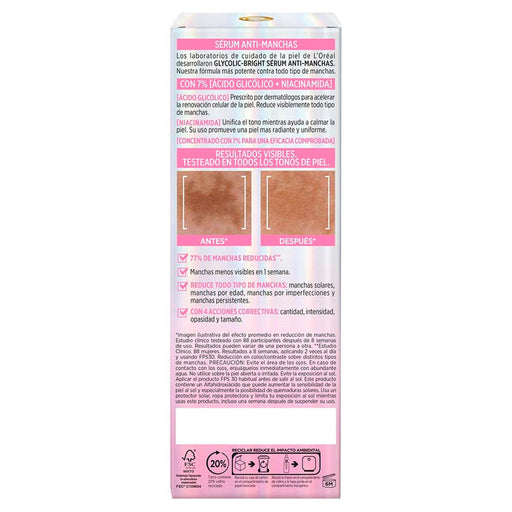 Loreal Paris Serum Glycolic-Bright 30Ml - WeCare Pharma