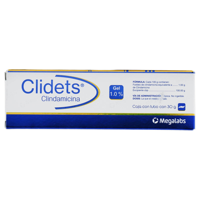 Clidets Gel 1% 30G (Clindamicina) - WeCare Pharma