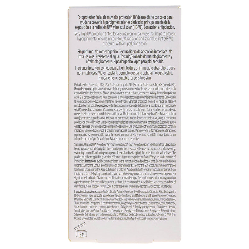 Isdin Foto Ultra 100 Spot Prevent Fusion Fluid Color Fps50 50Ml - WeCare Pharma