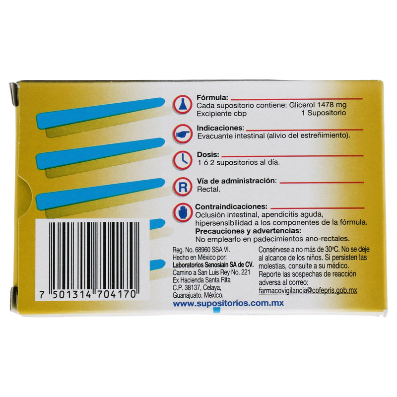 Senosiain Bebe Sup 1478Mg Con 20 (Glicerol) - WeCare Pharma