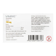 Vimpat 100 Mg Con 28 Tabletas (Lacosamida) - WeCare Pharma