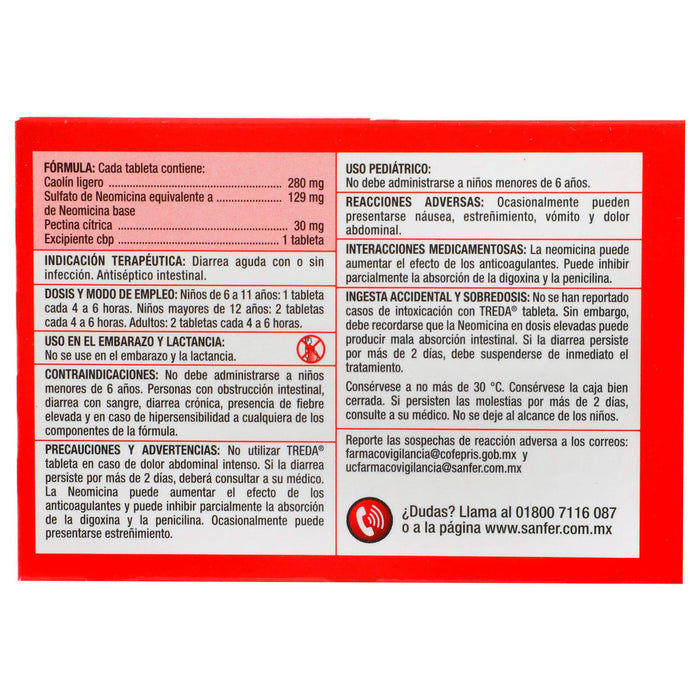 Treda 129/280/30Mg Tabletas Con 10 - WeCare Pharma