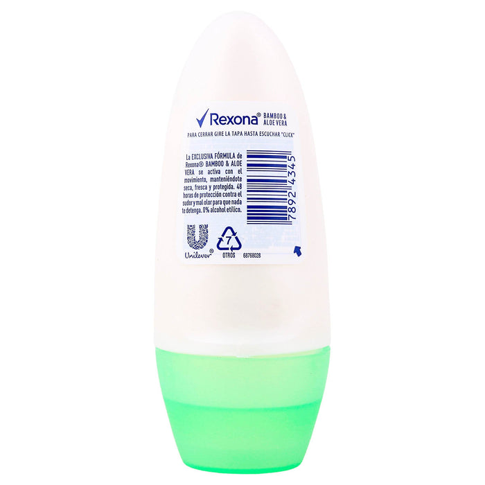 Desodorante Rexona Bamboo Y Aloe 48H 50 Ml - WeCare Pharma