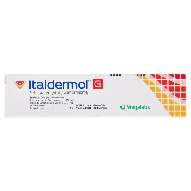 Italdermol G Crema 150Mg/1Mg/1G 10G (Triticum Vulgare/Gentamicina) - WeCare Pharma