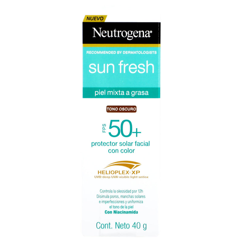 Neutrogena Bloqueador Sun Fresh Fps50+ 40G Tono Oscuro - WeCare Pharma