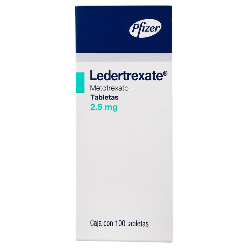 Ledertrexate 2.5Mg Con 100 Tabletas (Metotrexato) - WeCare Pharma